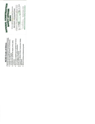 NCSO CARD