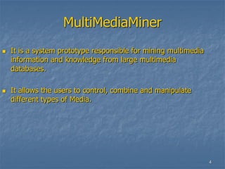 Mining Multimedia Example 8017 25 image mining | PDF