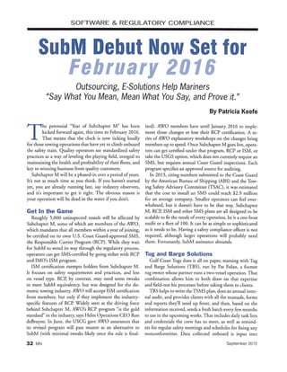 Subchapter M Article - Marine News September 2015