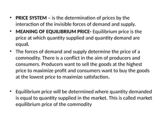 price determination and simple applications | pptx... Comprehensive Guide to Price Determination Under Perfect Competition in ...