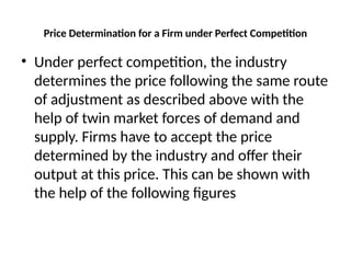 price determination and simple applications | pptx... Comprehensive Guide to Price Determination Under Perfect Competition in ...