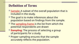 Comprehensive Guide to Sample Size Determination in Nursing Research | PPTX