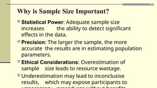 Comprehensive Guide to Sample Size Determination in Nursing Research | PPTX