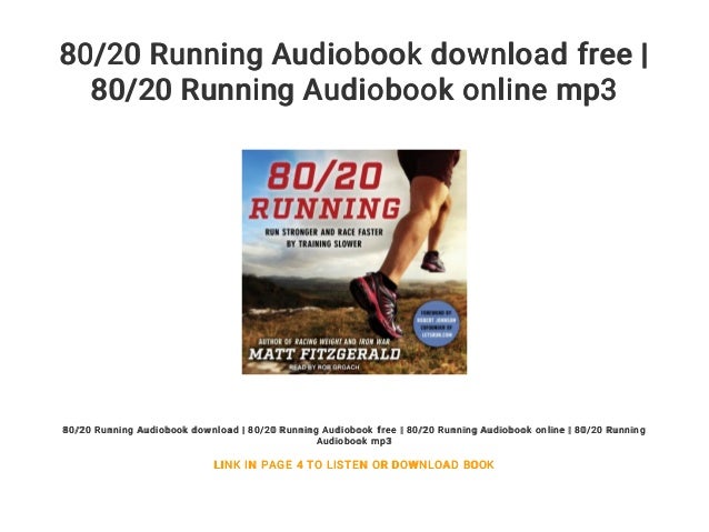 80 20 running pdf download free