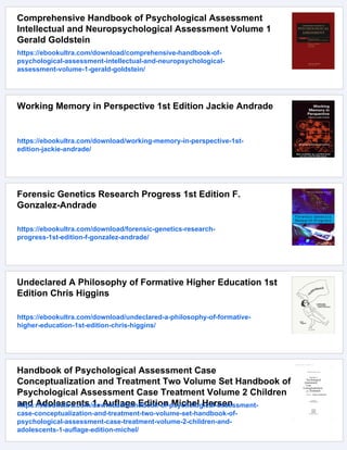 Handbook of Formative Assessment 1st Edition Heidi Andrade | PDF