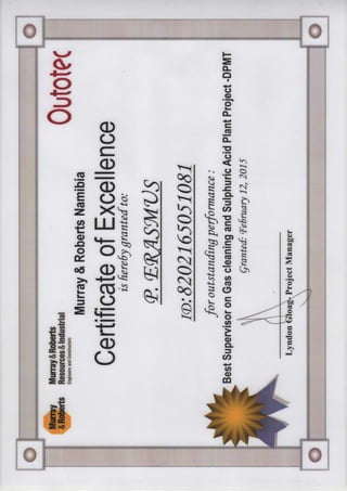 Certificate of excellence001