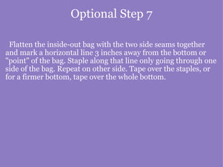How to make a tote ba