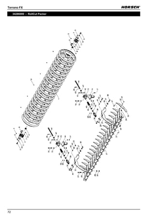 Horsch Terrano FX parts catalog
