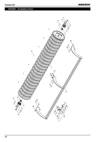 Horsch Terrano FX parts catalog