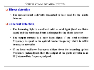 Direct Detect Optical Module Optical-Communication-Systems.ppt