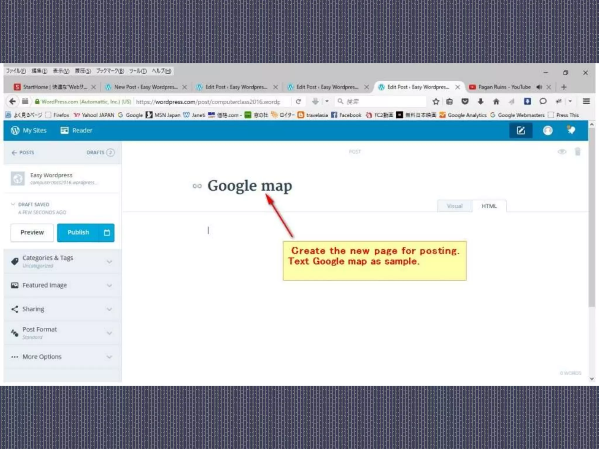 804 embed google map | PPT