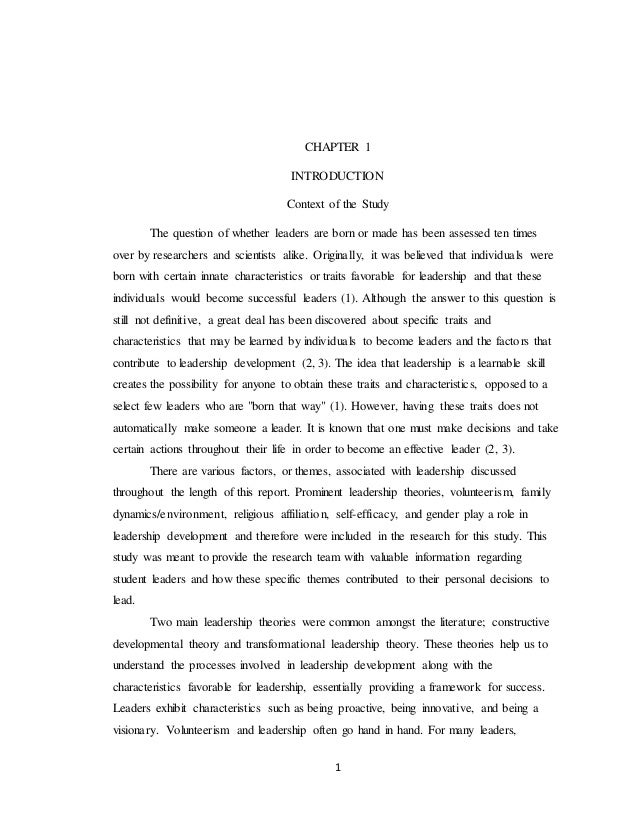 Behaviors of pim in context of thesis and dissertation research