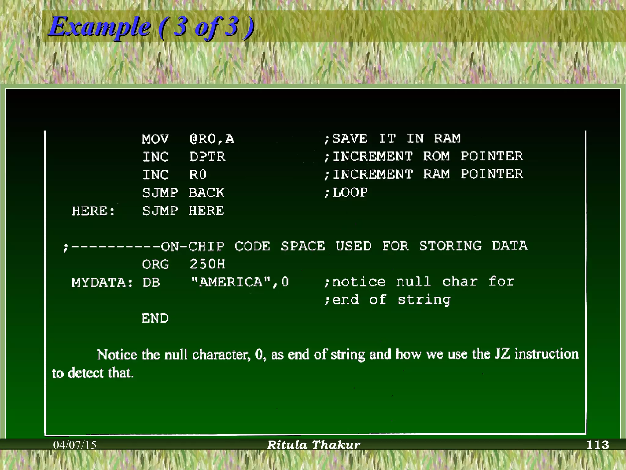 Example ( 3 of 3 )Example ( 3 of 3 )
04/07/15 Ritula Thakur 113
 