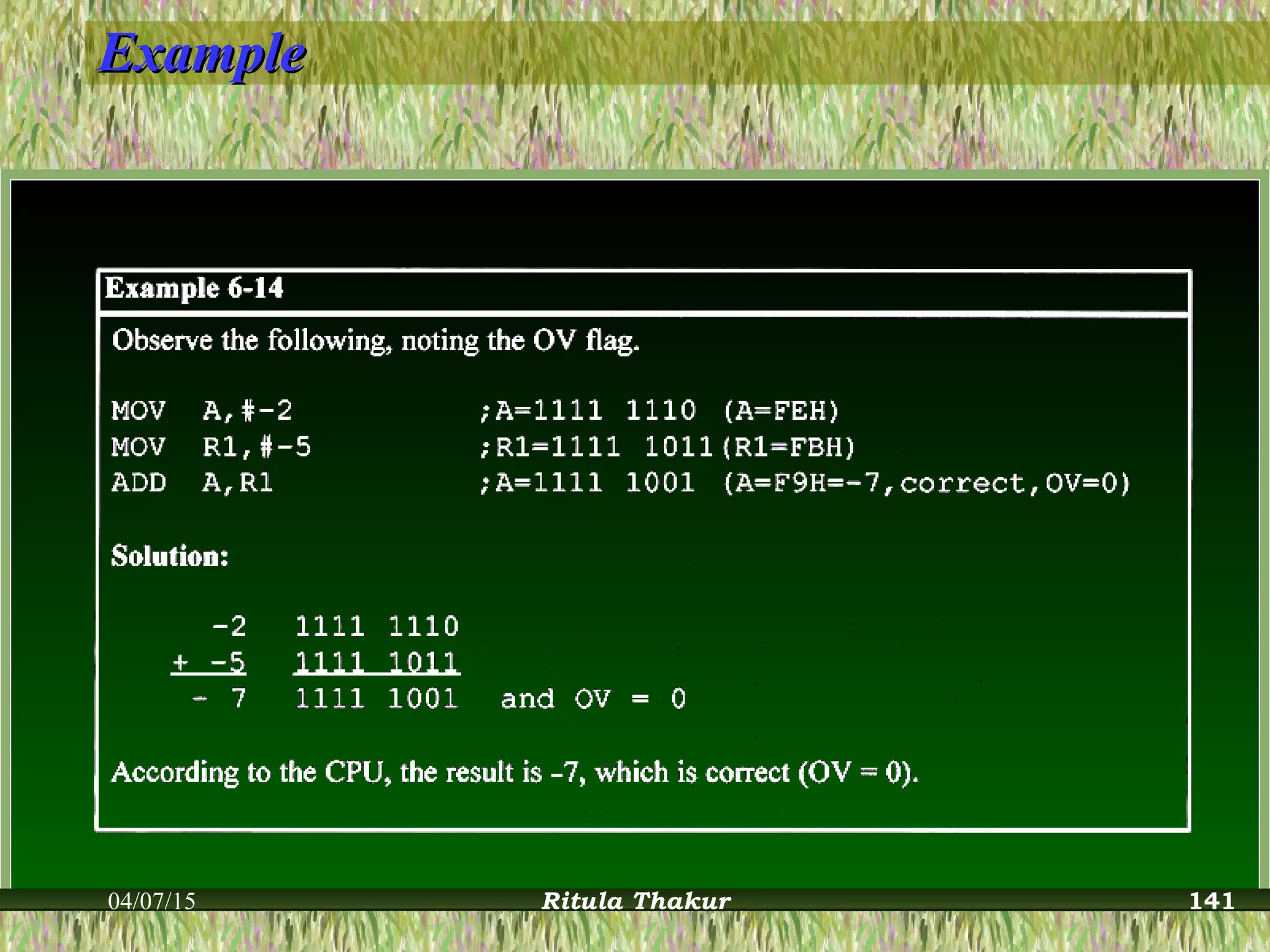 ExampleExample
04/07/15 Ritula Thakur 141
 