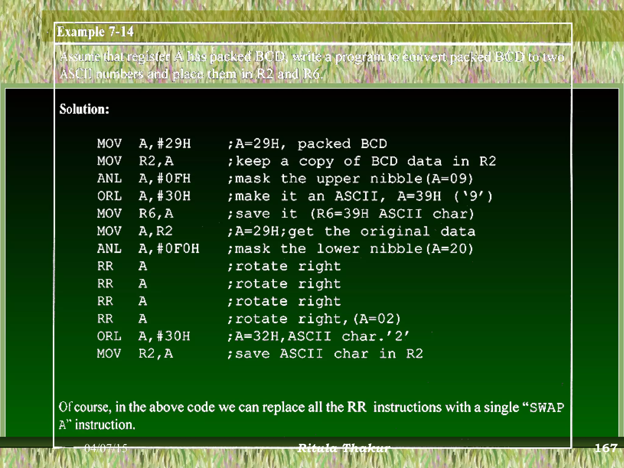 04/07/15 Ritula Thakur 167
 