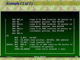 Example ( 2 of 2 )Example ( 2 of 2 )
04/07/15 Ritula Thakur 105
 