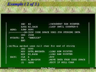 Example ( 2 of 3 )Example ( 2 of 3 )
04/07/15 Ritula Thakur 112
 