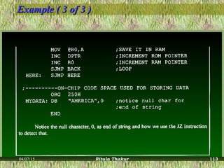 Example ( 3 of 3 )Example ( 3 of 3 )
04/07/15 Ritula Thakur 113
 