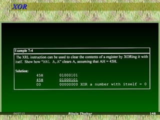 XORXOR
04/07/15 Ritula Thakur 148
 