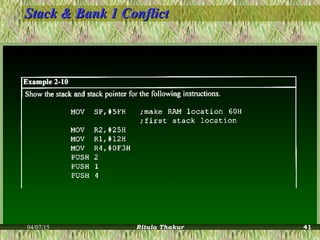 Stack & Bank 1 ConflictStack & Bank 1 Conflict
04/07/15 Ritula Thakur 41
 