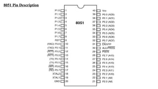 8051 microcontroller PPT with 8051 microcontroller PowerPoint slides | PPTX