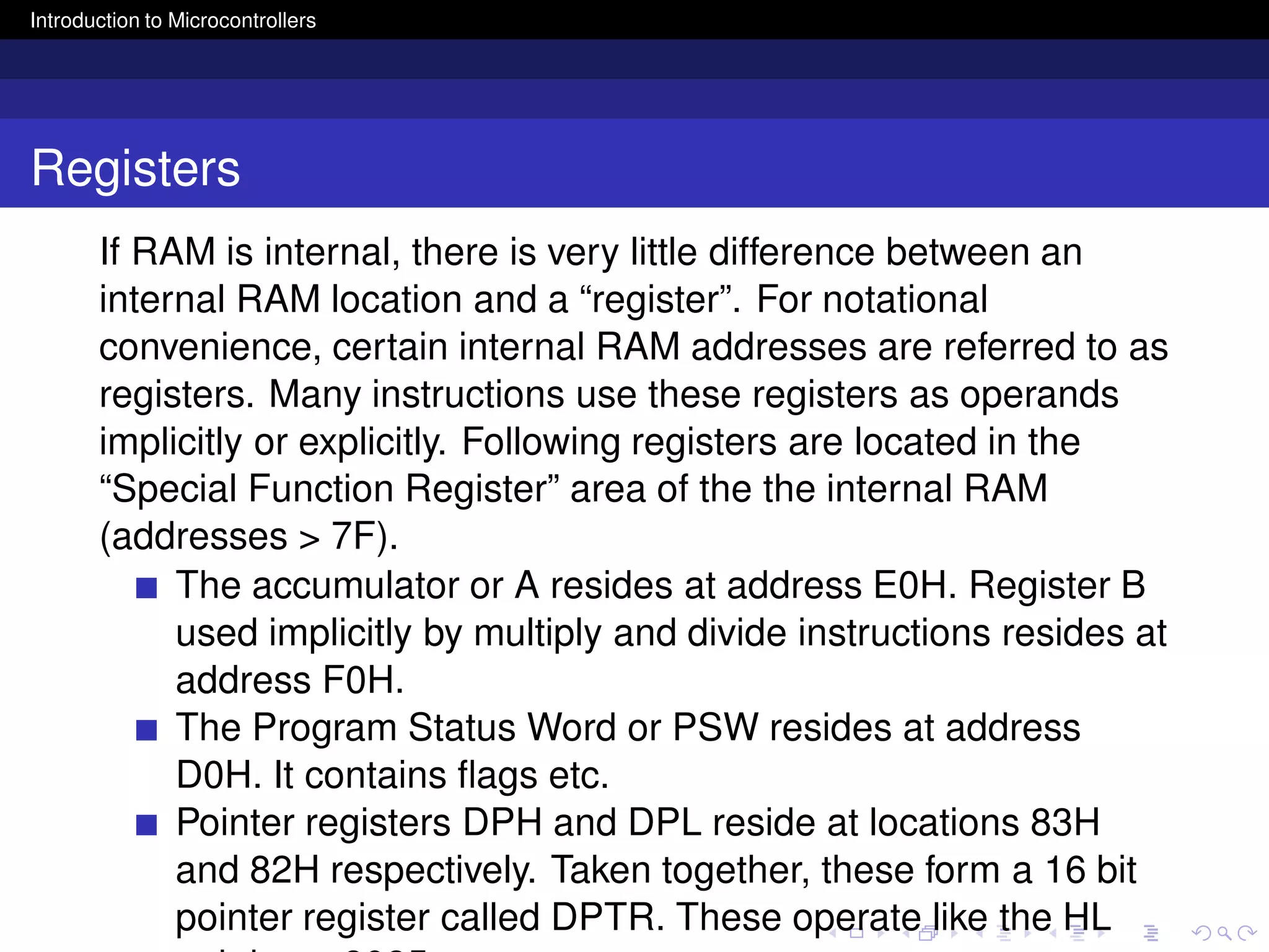 Introduction to Microcontrollers | PPT