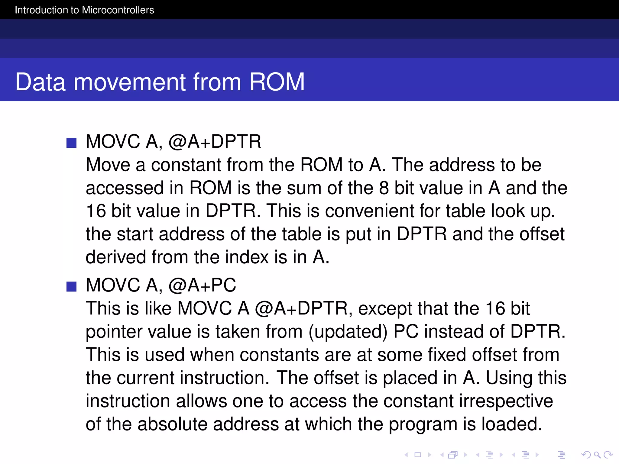 Introduction to Microcontrollers | PPT