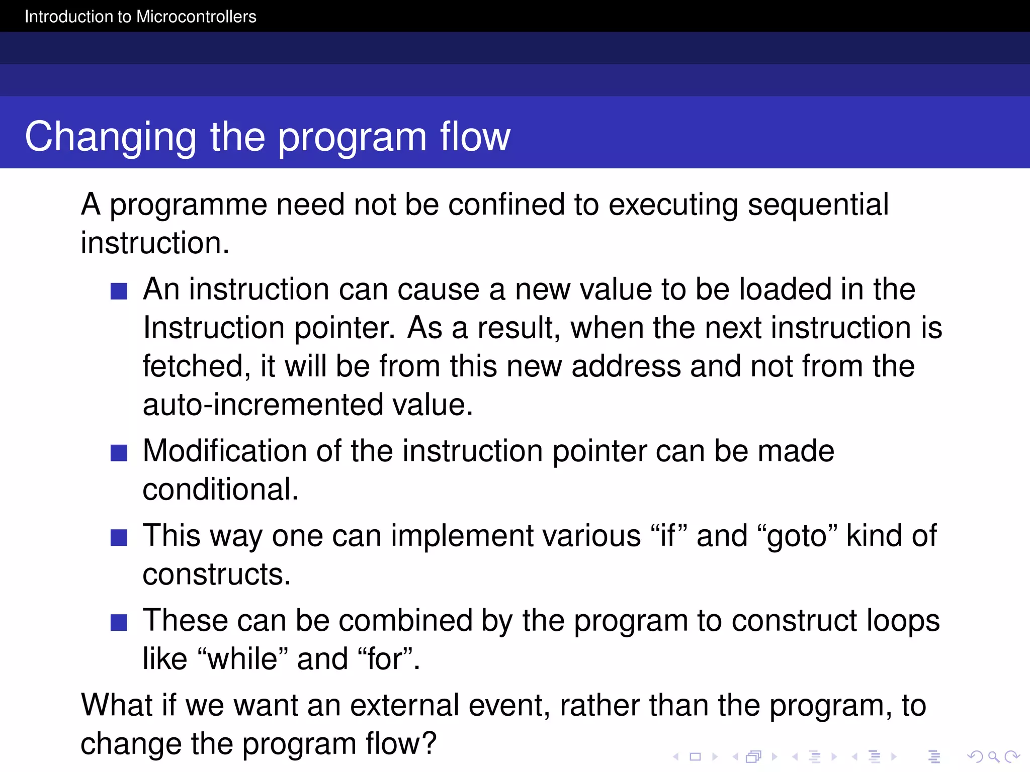 Introduction to Microcontrollers | PPT