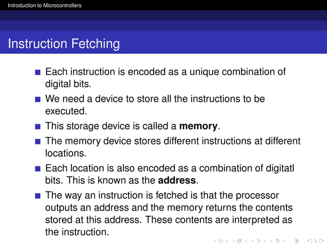 Introduction to Microcontrollers | PPT
