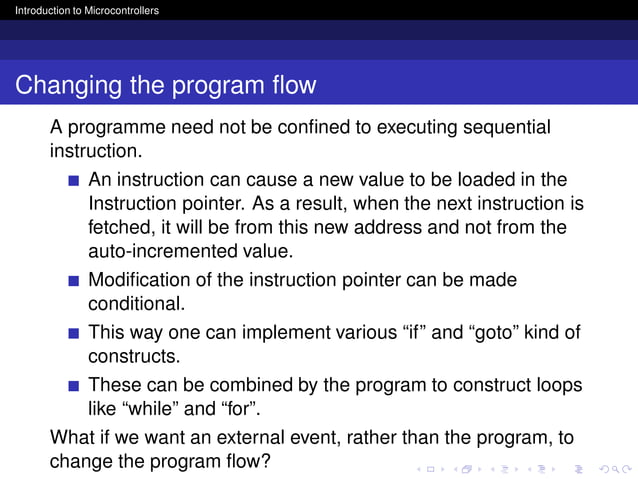 Introduction to Microcontrollers | PPT