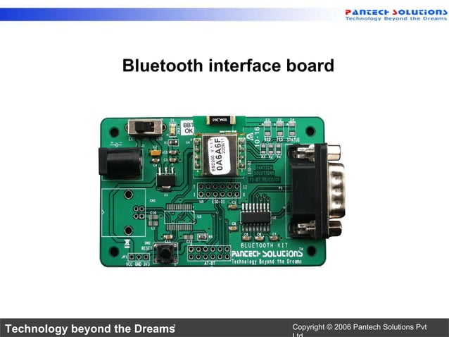 Interfacing Bluetooth Modules with 8051 Microcontroller | PPT