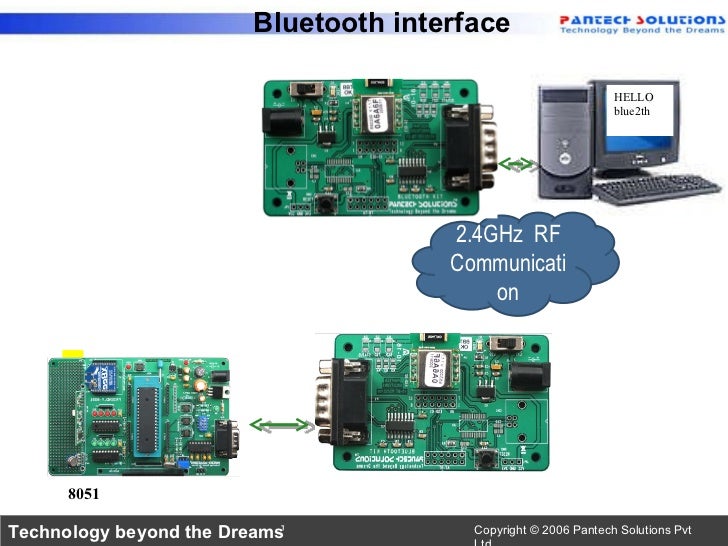 Interfacing Bluetooth Modules with 8051 Microcontroller