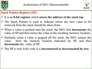 The detailed description of 8051 Architecture | PDF