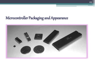 Microcontroller Packaging andAppearance
25
 