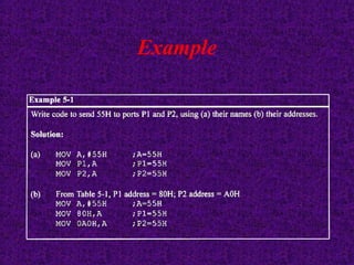 Example
 