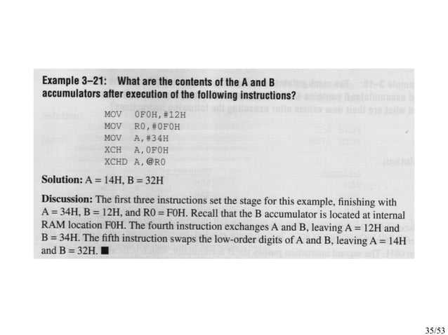 8051d.ppt microcontroller instruction set summary | PPT