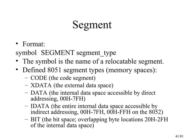8051h.ppt microcontroller Assembly Language Programming | PPT