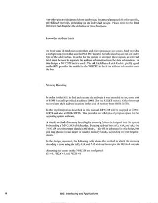 8051 interfacing and applications (1991) ww