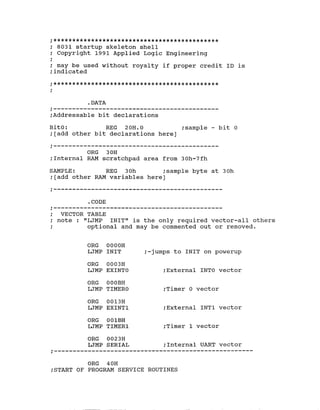 8051 interfacing and applications (1991) ww