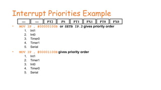 8051 interrupt Presentation Download for ECE | PPTX