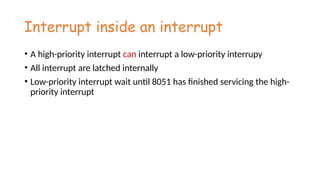 8051 interrupt Presentation Download for ECE | PPTX