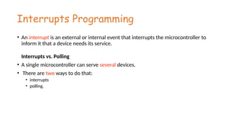 8051 interrupt Presentation Download for ECE | PPTX