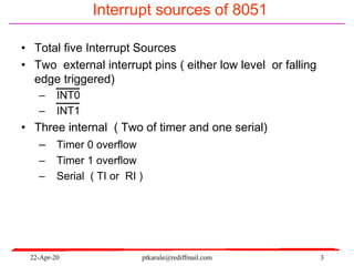 Overflow Serial 8051_Interrupt_Timers treyreytrytrytytytyty | PDF