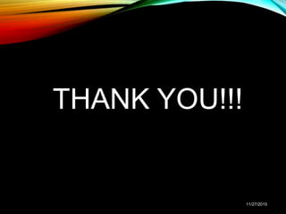 THANK YOU!!!
11/27/2015
 