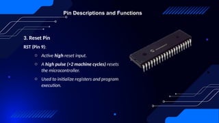 8051 MCU Microcontroller for Embedded Technology.pptx