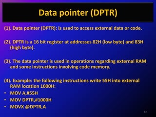 8051 Microcontroller PPT's By Er. Swapnil Kaware | PPTX