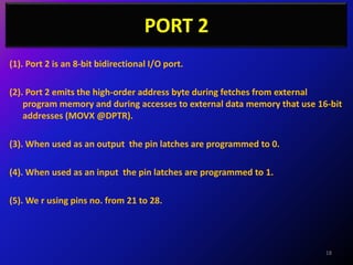 8051 Microcontroller PPT's By Er. Swapnil Kaware | PPTX