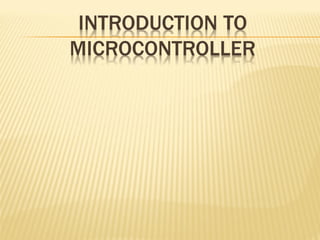 8051 Microcontroller architecture and operation | PPT