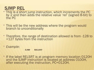 8051 Microcontroller architecture and operation | PPT