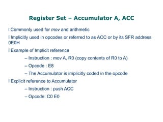 Comprehensive Introduction to 8051 Microcontroller Architecture and ...